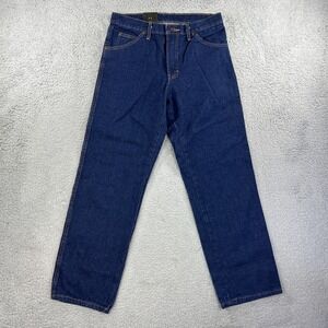 Dickies Jeans Mens 30x30 Dark Blue‎ Denim Pants Work 5 Pocket Straight Leg NEW